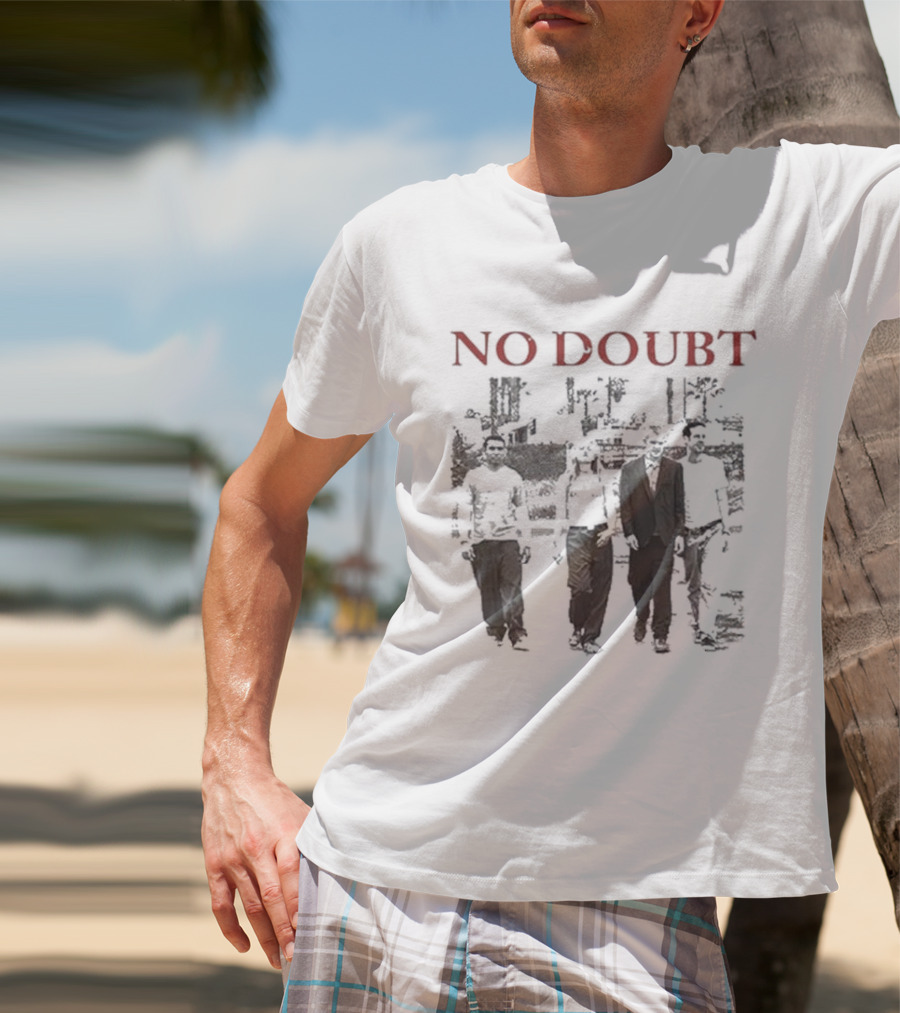 No Doubt Group Photo Band Members T-Shirt