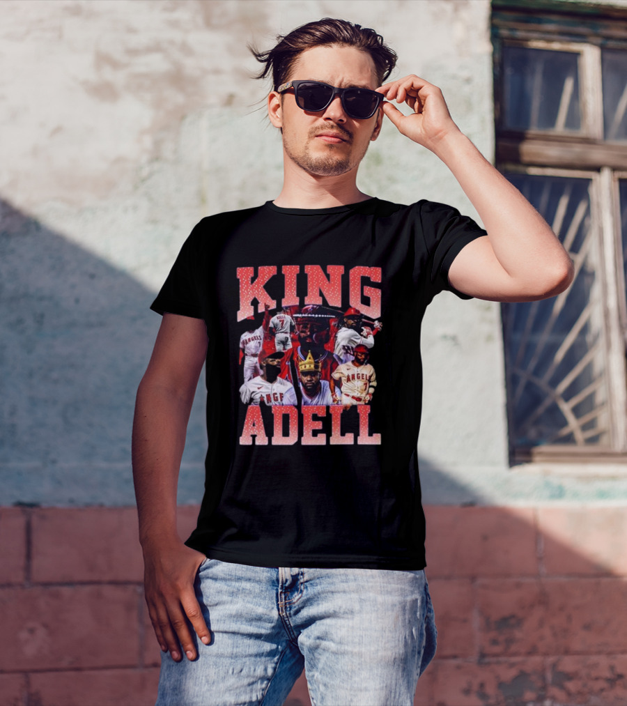 King Adell Angels Baseball Iconic Moments T-Shirt