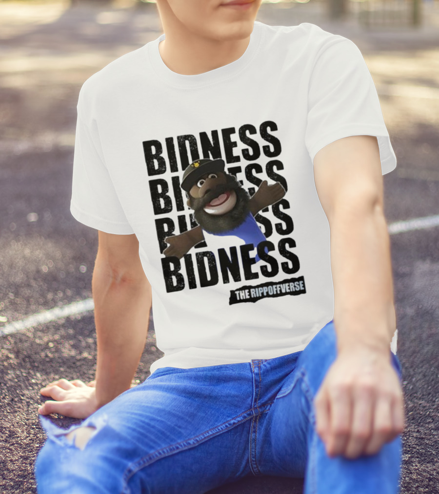 Bidness Rippaverse Character Themed Collectible T-Shirt