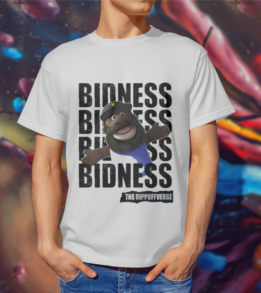 Bidness Rippaverse Character Themed Collectible T-Shirt