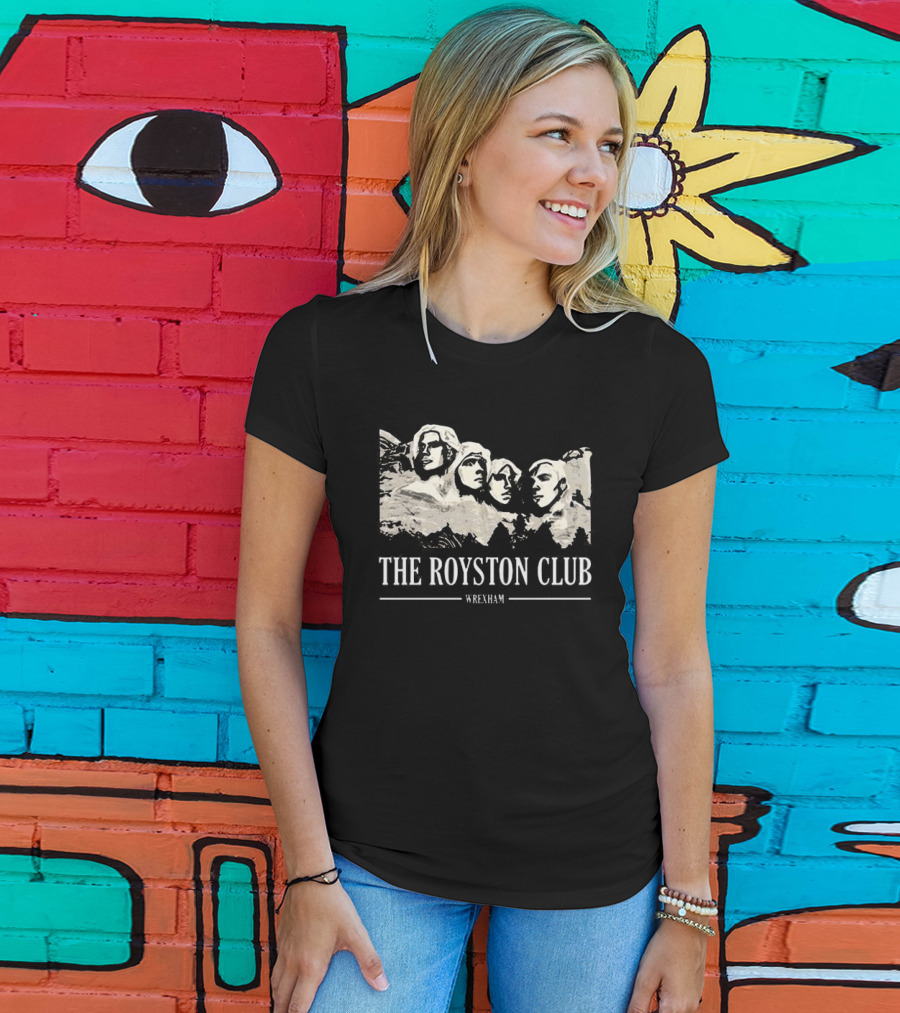 The Royston Club Wrexham Mount Rushmore T-Shirt