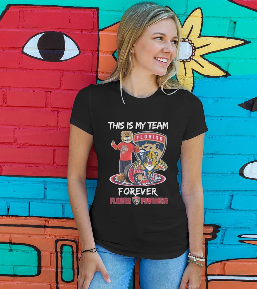 This Is My Team Forever Florida Panthers Mascot T-Shirt