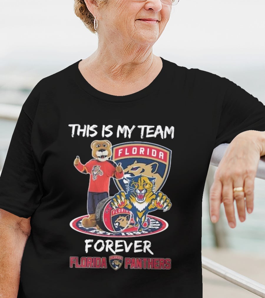 This Is My Team Forever Florida Panthers Mascot T-Shirt