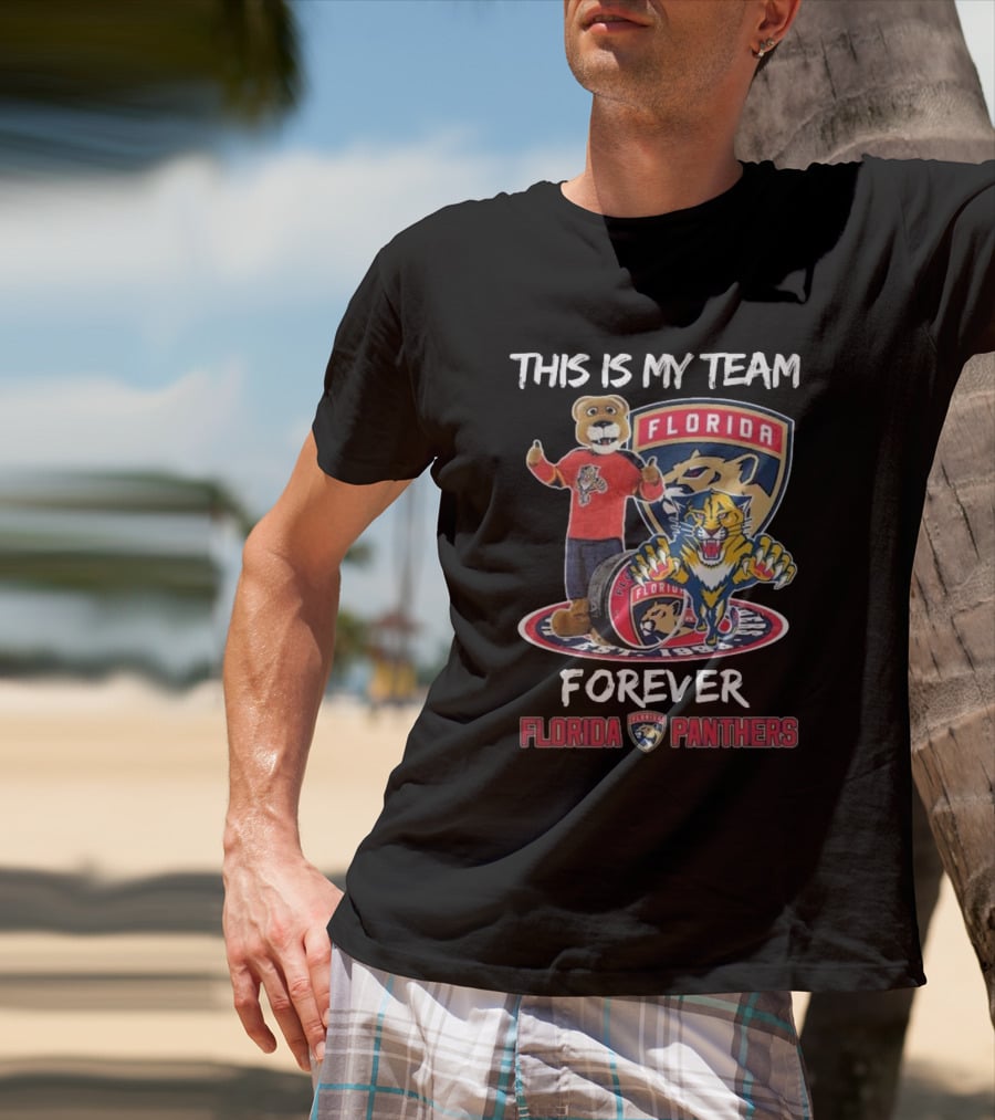 This Is My Team Forever Florida Panthers Mascot T-Shirt