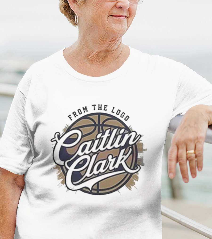 From The Logo Caitlin Clark Basketball Indiana Fever T-Shirt