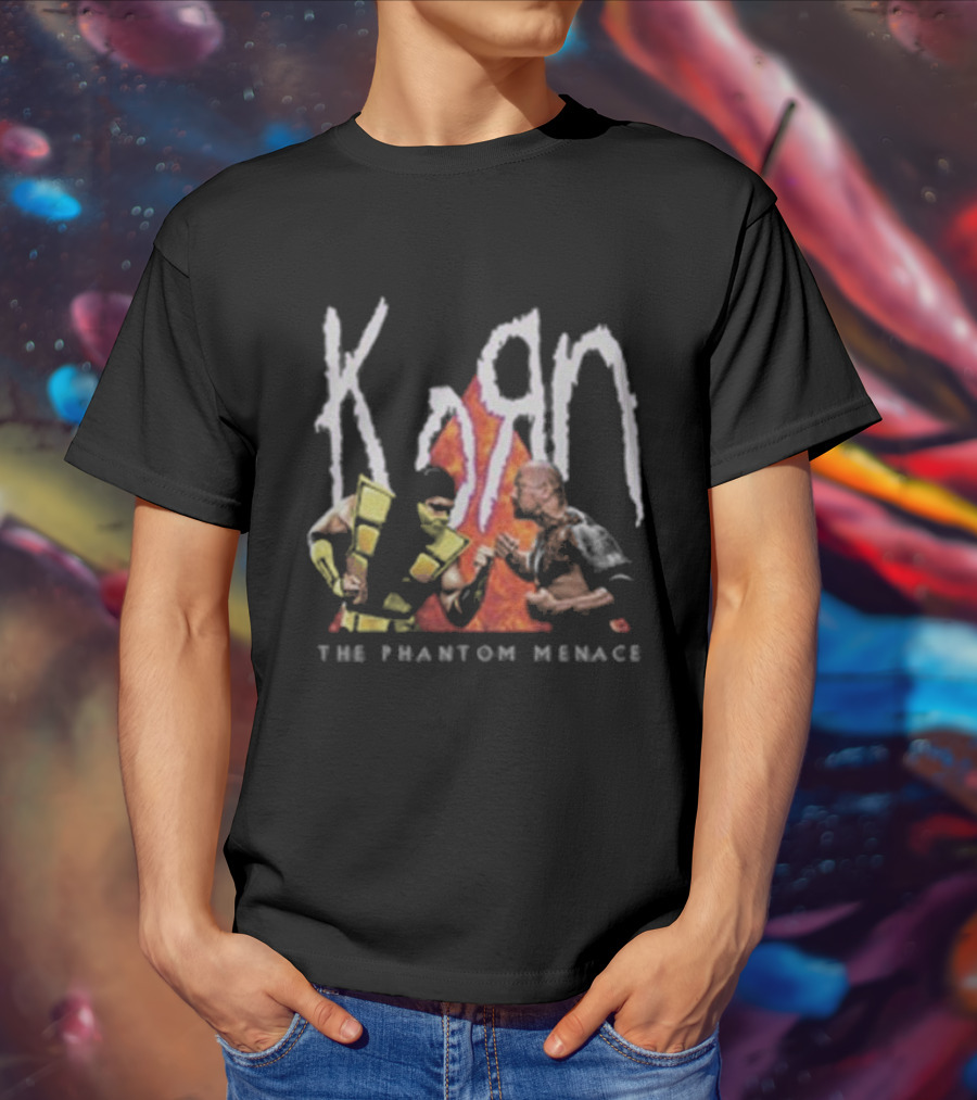 Korn Scorpion The Rock The Phantom Menace T-Shirt