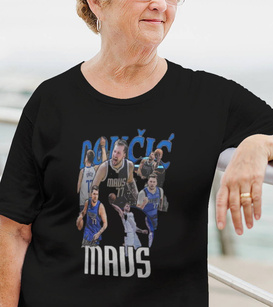 Doncic Mavs Luka Dallas Mavericks Stadium Essentials T-Shirt