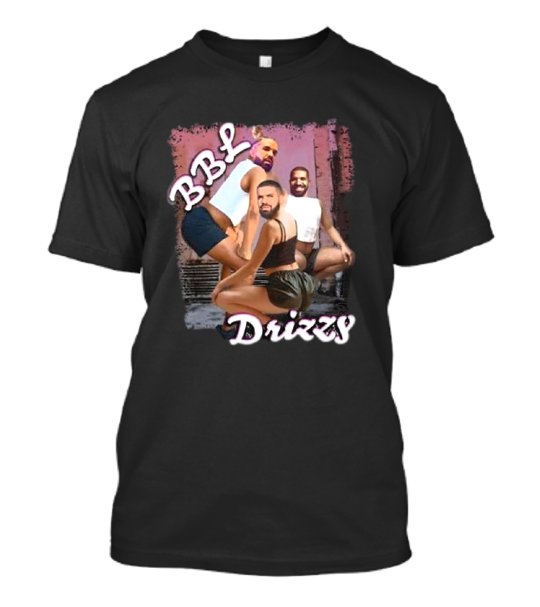 BBL Drizzy The Irony Closet Drake Grunge T-Shirt