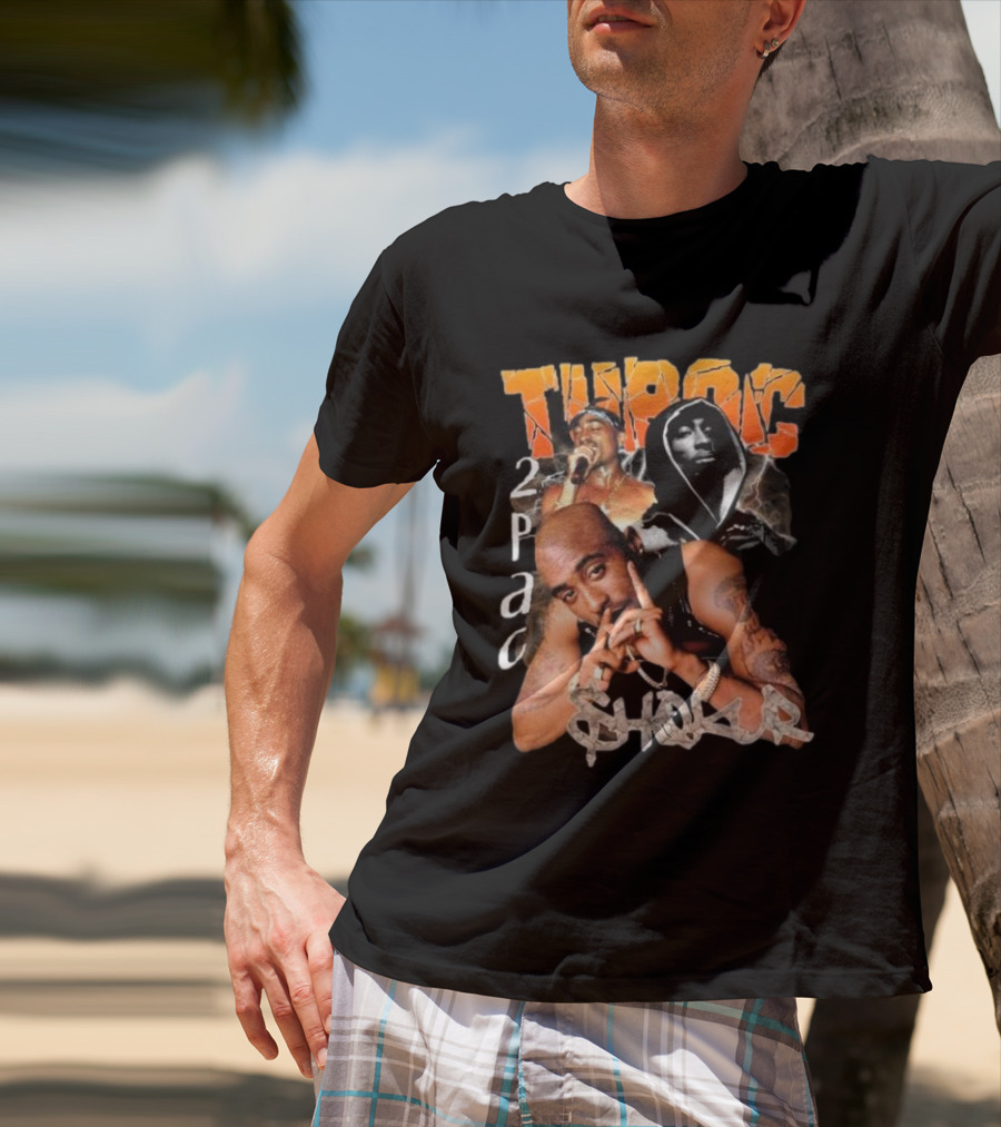 Tupac Shakur 2Pac Rap Legend Makaveli T-Shirt