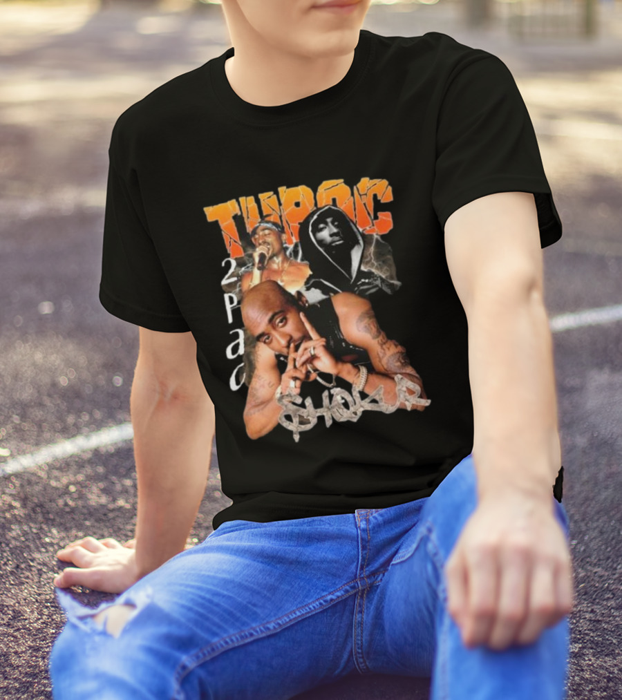 Tupac Shakur 2Pac Rap Legend Makaveli T-Shirt