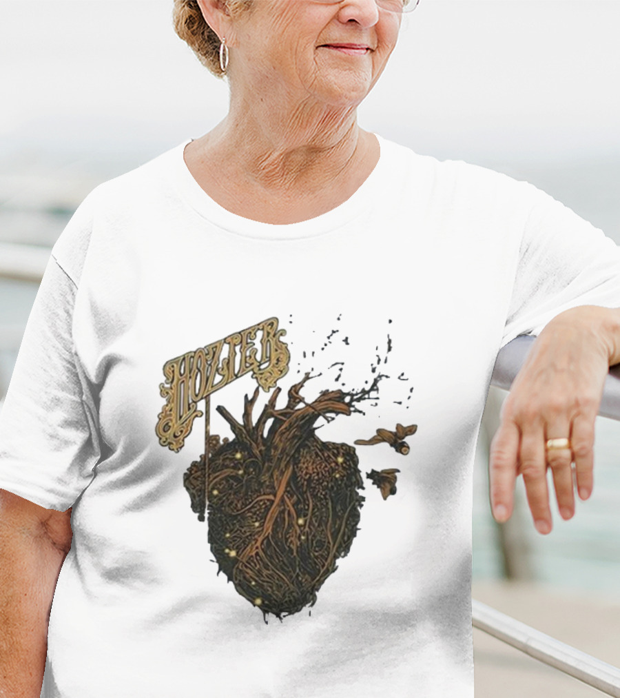 Hozier Heart And Roots Design Noblesville May 28 T-Shirt