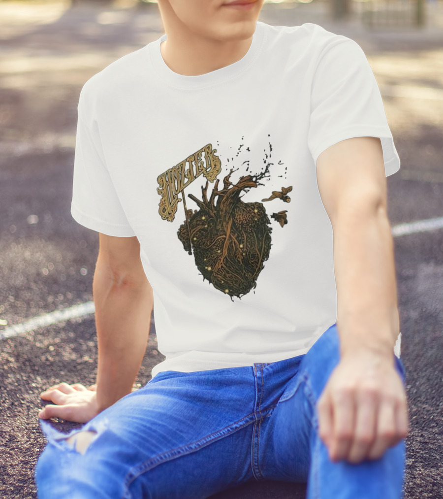 Hozier Heart And Roots Design Noblesville May 28 T-Shirt