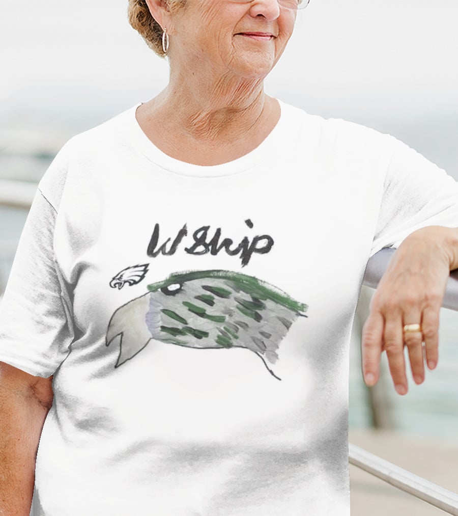 Will Ship Ash Philadelphia Eagles Fan Art Tri-Blend T-Shirt