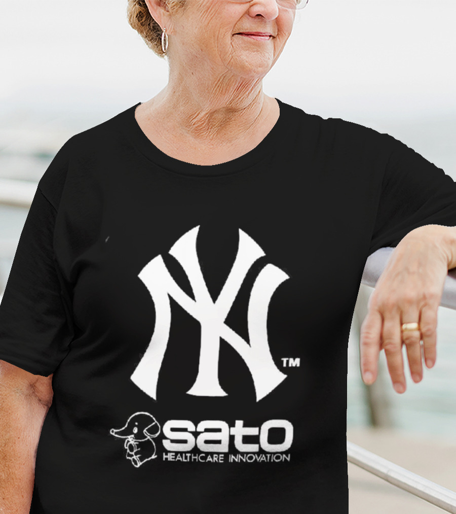 New York Yankees Sato Healthcare Innovation Collaboration T-Shirt