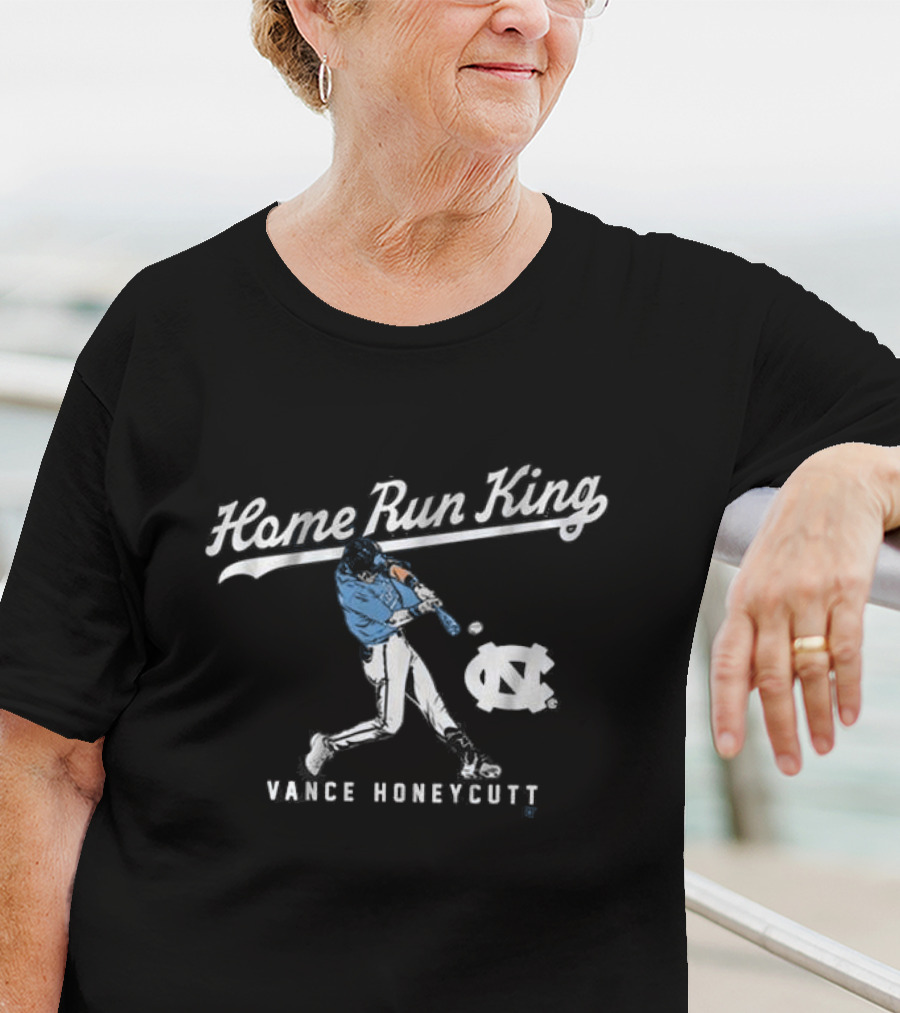 Home Run King Vance Honeycutt UNC T-Shirt