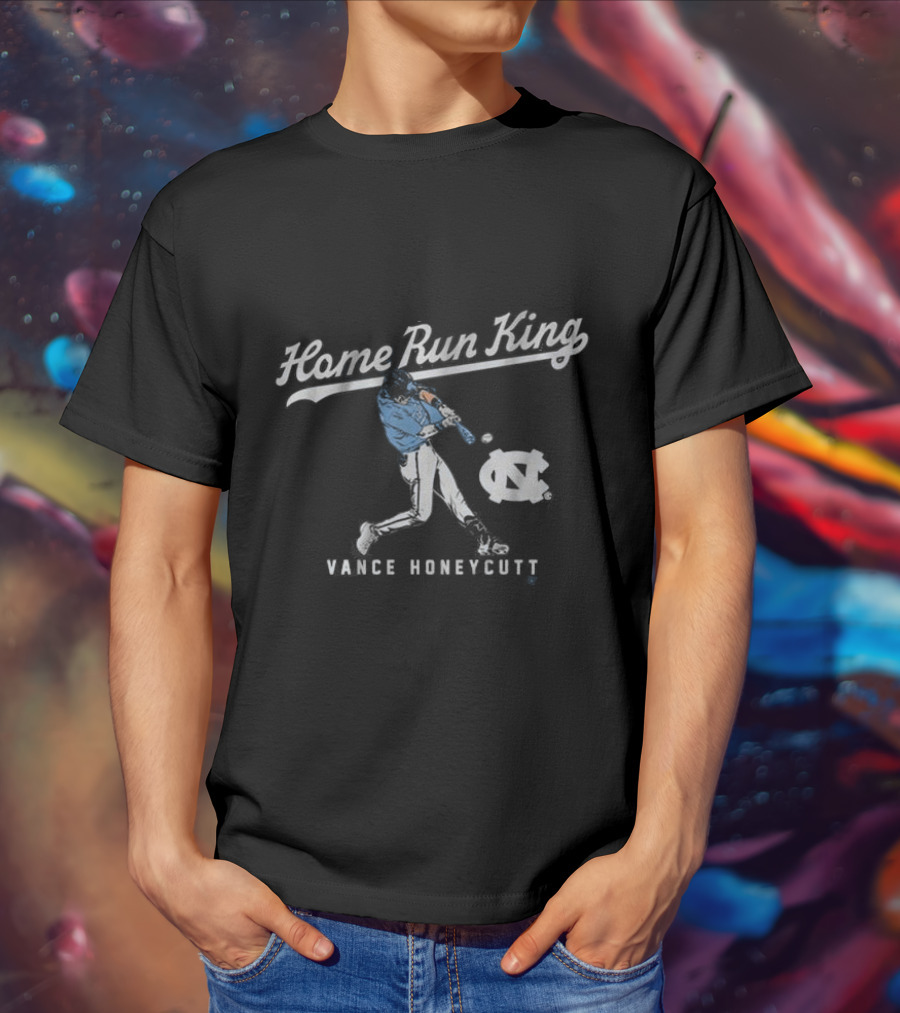 Home Run King Vance Honeycutt UNC T-Shirt