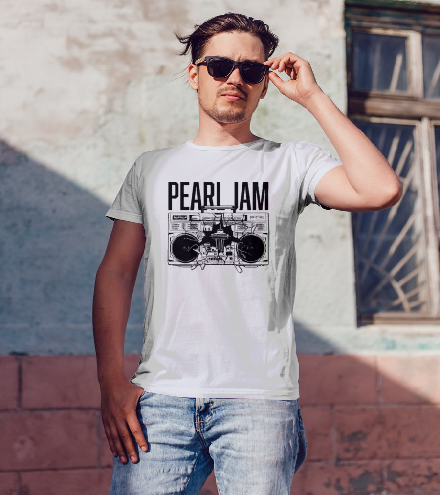 Pearl Jam Boombox Seattle May 28-30 T-Shirt