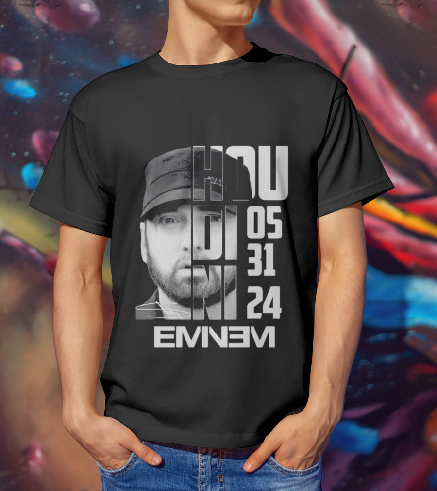 Eminem Houdini 05 31 24 Signature New Album T-Shirt