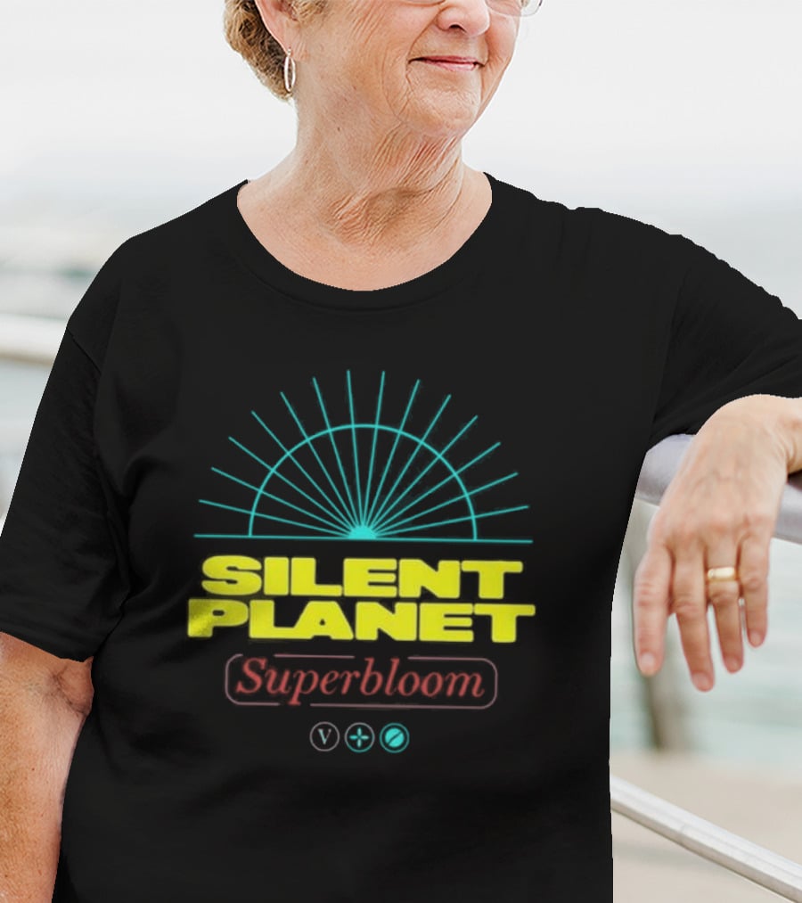 Silent Planet Superbloom Lunar Cycles Custom Windbreaker T-Shirt