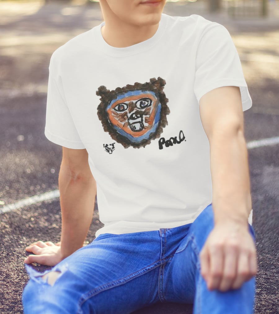 Rome Odunze Chicago Bears Rookie Paint Tri-Blend T-Shirt