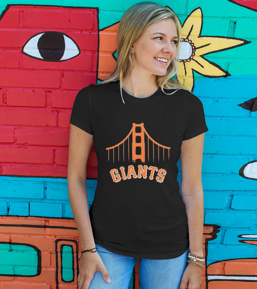 San Francisco Giants MLB Golden Gate Bridge T-Shirt