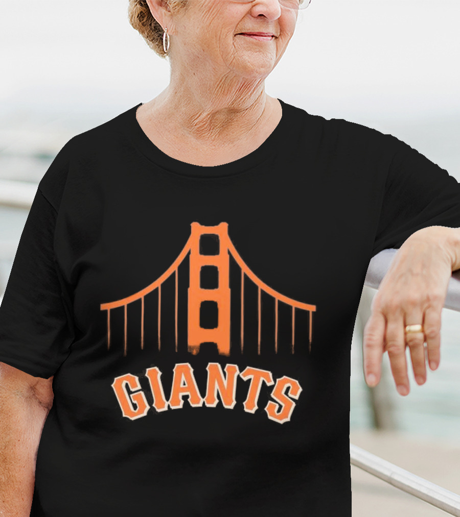 San Francisco Giants MLB Golden Gate Bridge T-Shirt