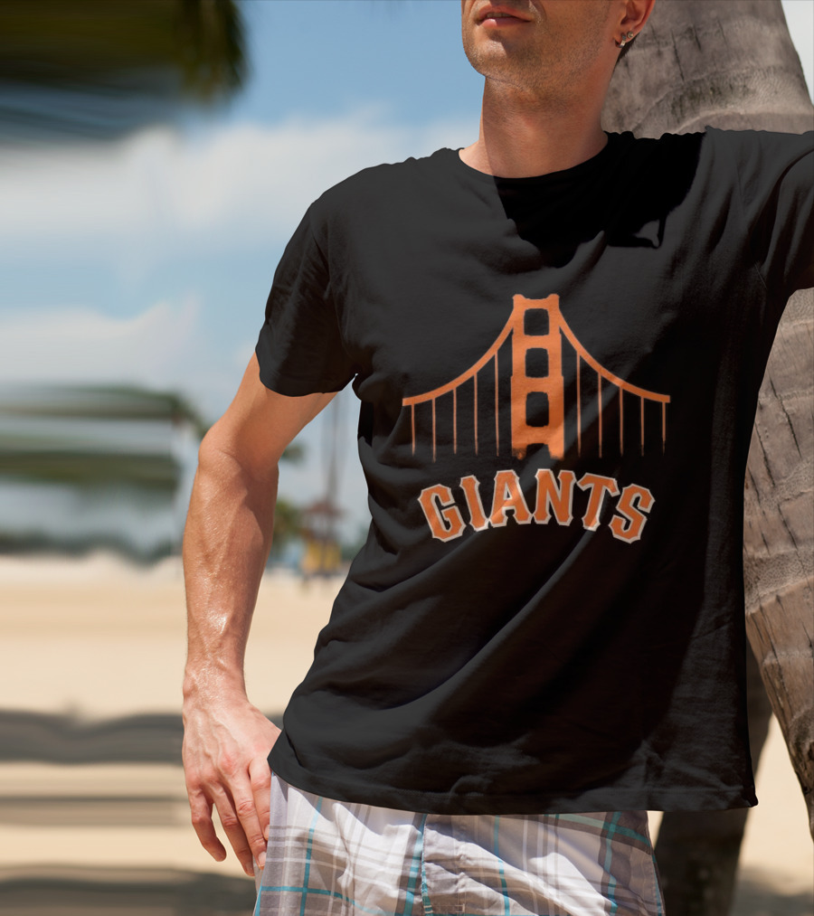 San Francisco Giants MLB Golden Gate Bridge T-Shirt