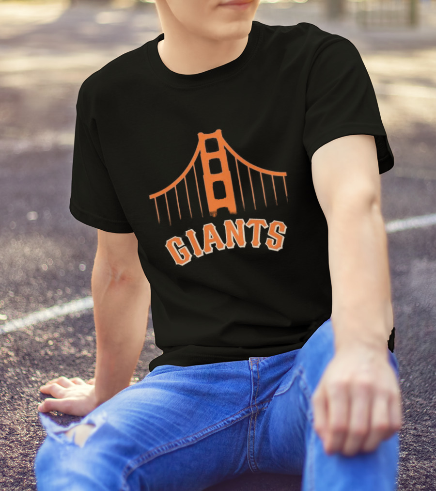San Francisco Giants MLB Golden Gate Bridge T-Shirt