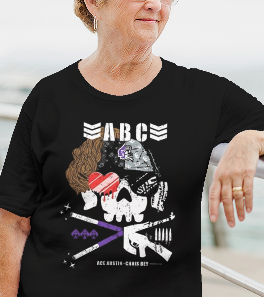 ABC Skull Ace Austin Chris Bey Logo Elements T-Shirt