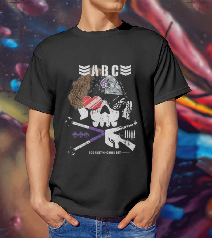ABC Skull Ace Austin Chris Bey Logo Elements T-Shirt