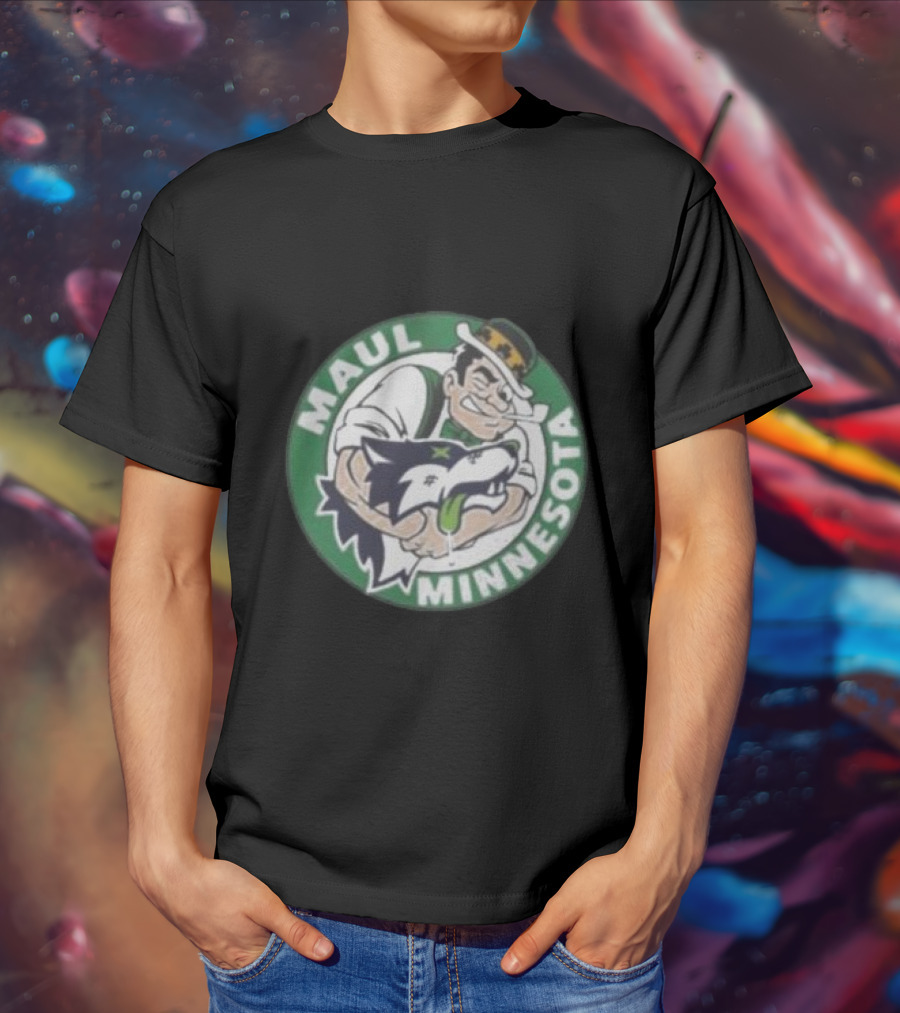 Boston Celtics Maul Minnesota Timberwolves T-Shirt