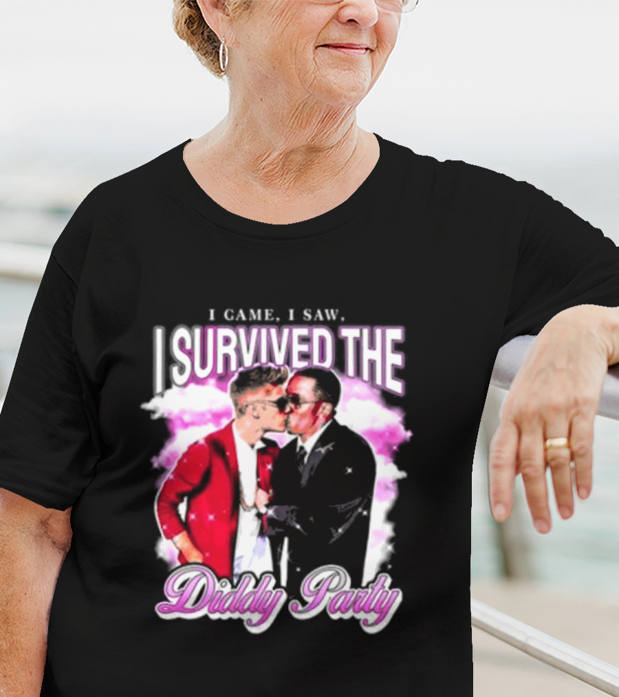 I Came I Saw I Survived The Diddy Party T-Shirt