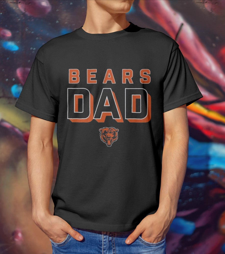 Bears Dad Chicago Bears T-Shirt