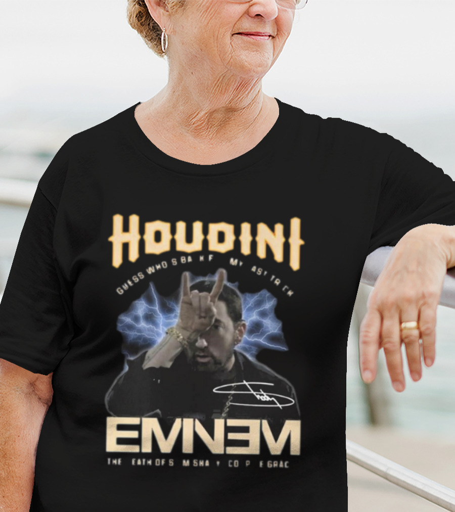 Houdini Guess Who’s Back For My Last Trick Eminem The Death Of Slim Shady T-Shirt
