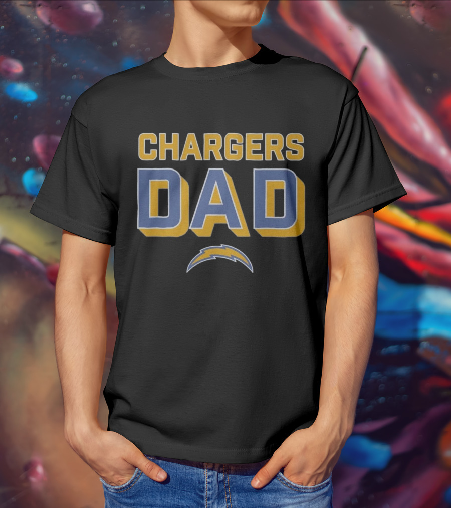 Chargers Dad Los Angeles Chargers T-Shirt