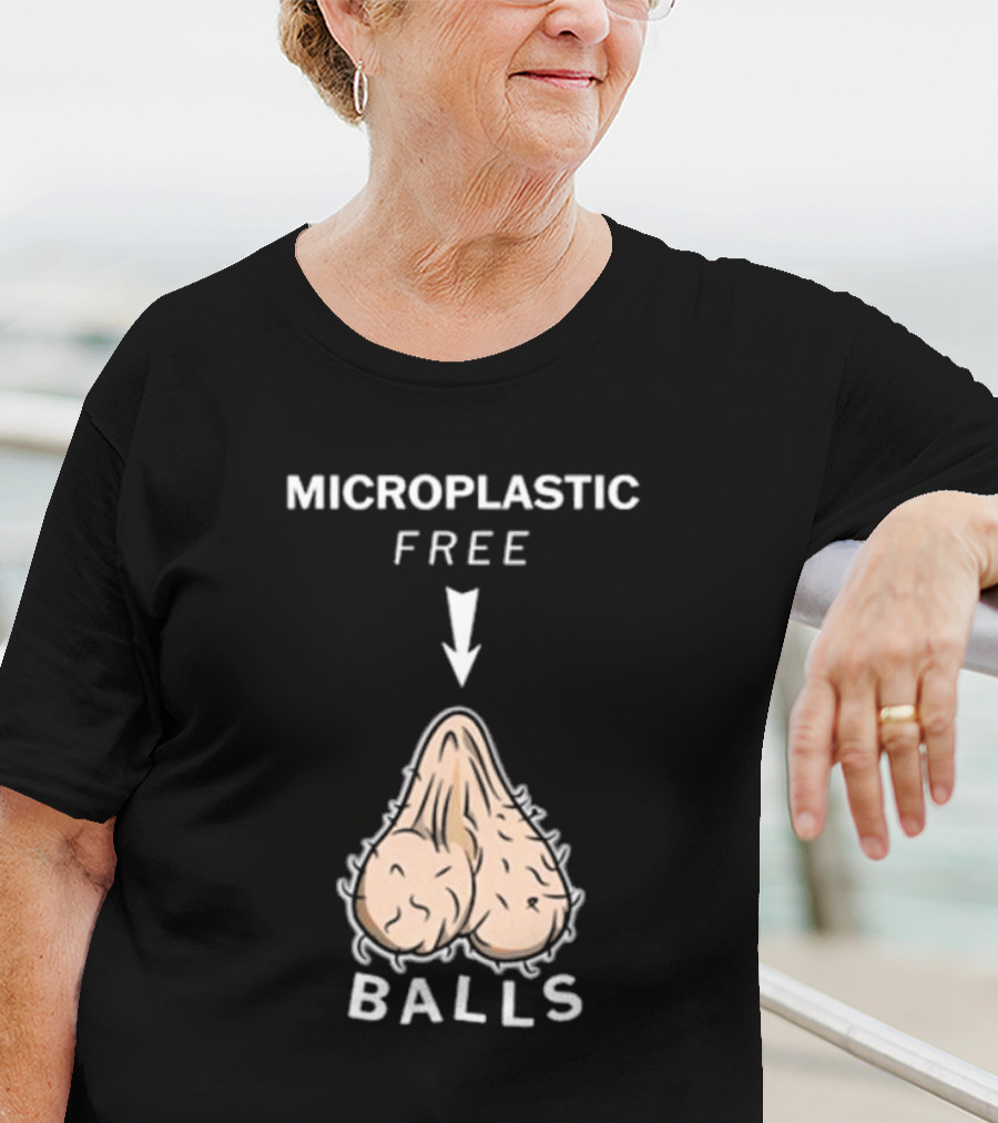 Luke Rudkowski Microplastic Free Balls T-Shirt