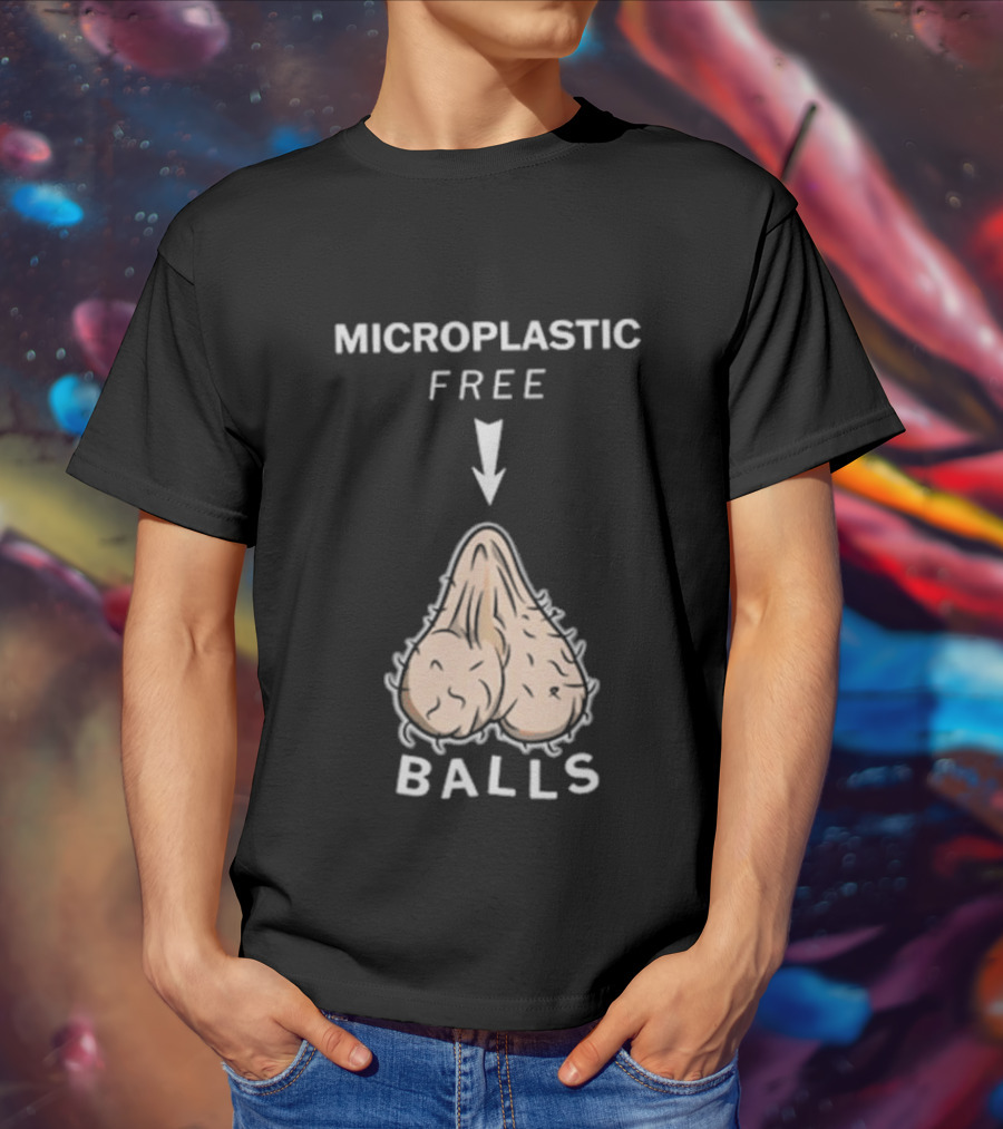 Luke Rudkowski Microplastic Free Balls T-Shirt