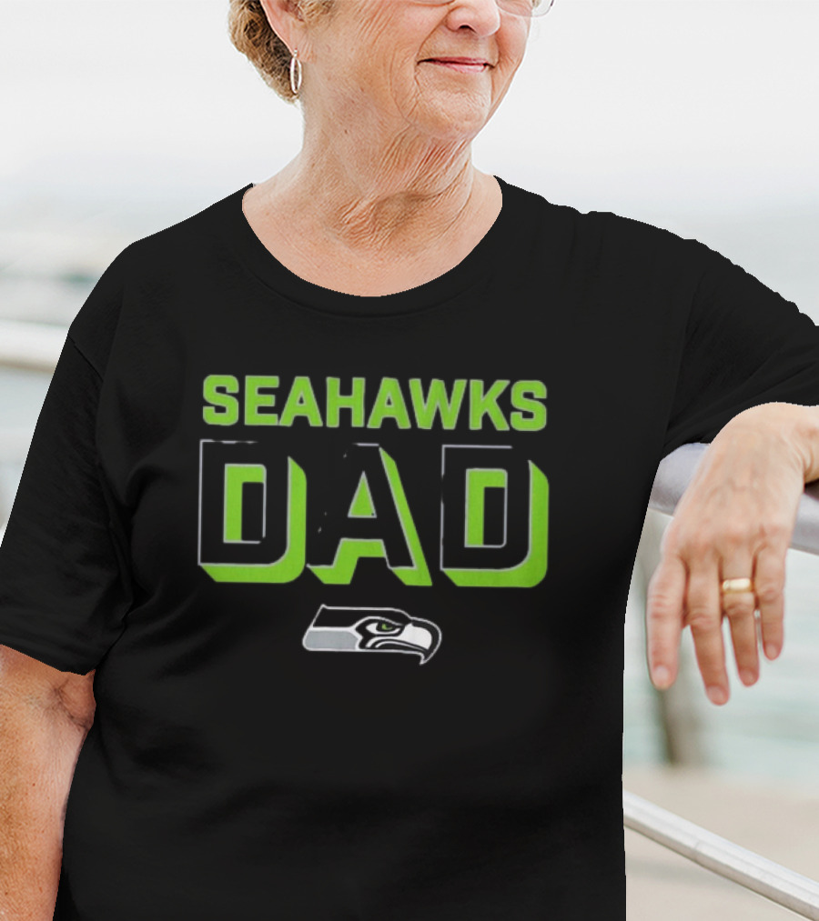 SEATTLE SEAHAWKS DAD T-Shirt
