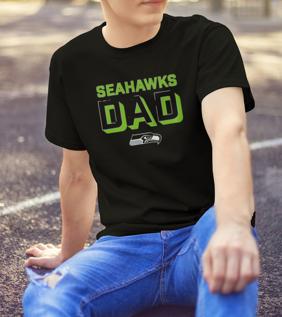 SEATTLE SEAHAWKS DAD T-Shirt