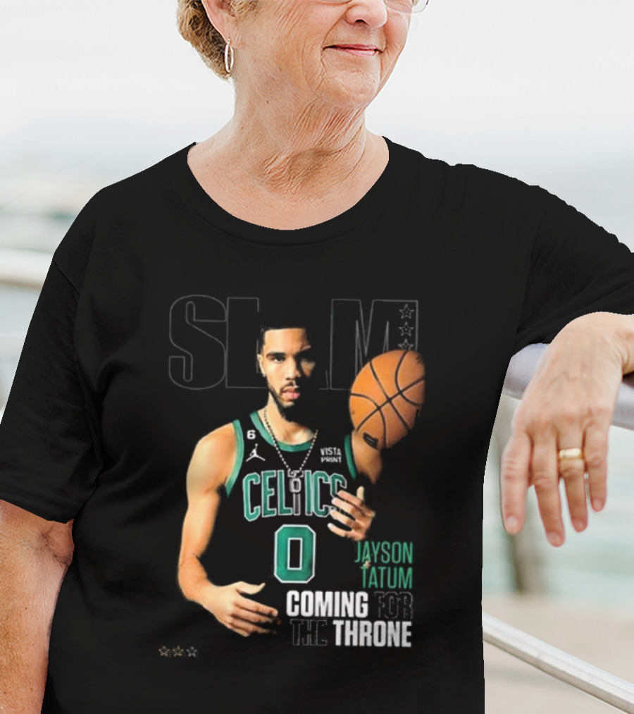 Slam Jayson Tatum Celtics Coming For The Throne T-Shirt