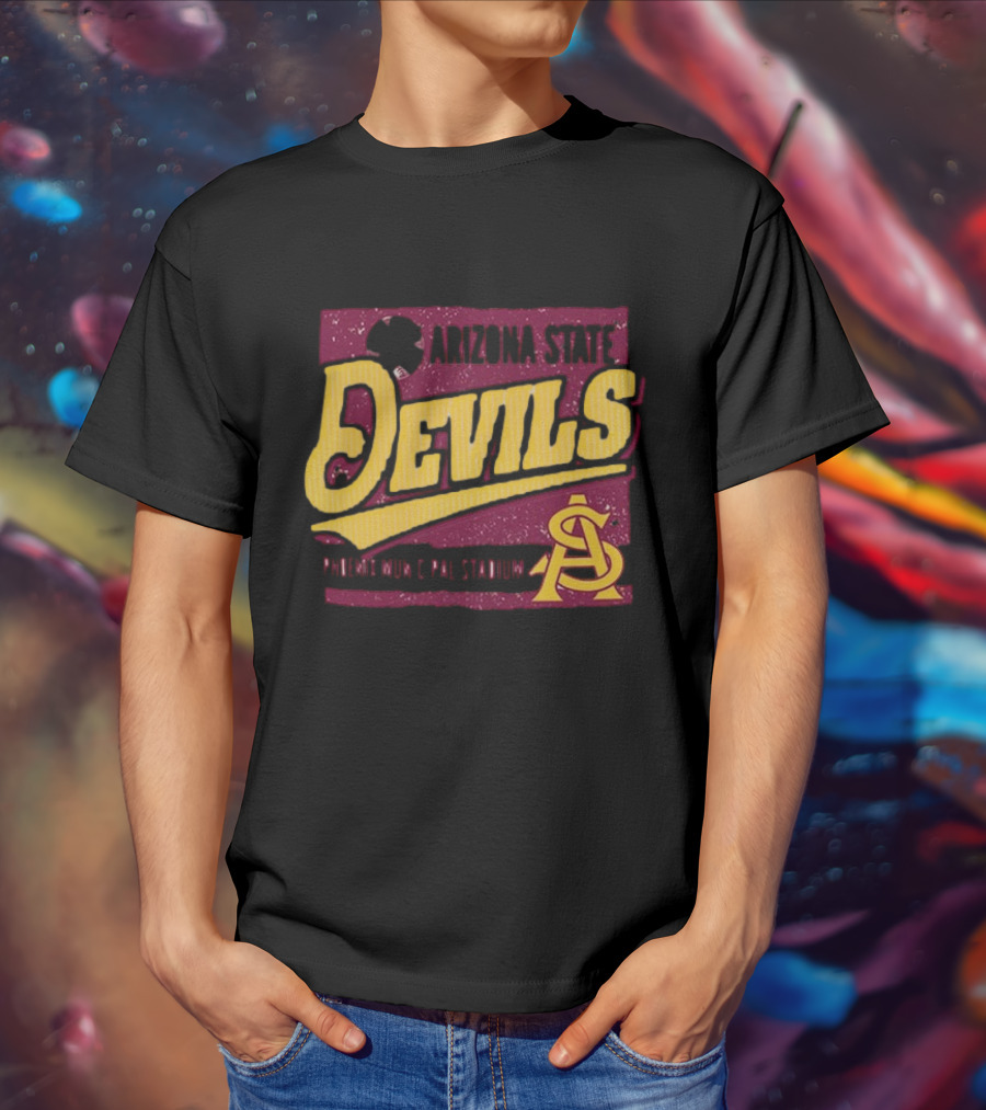 Arizona State Sun Devils Phoenix Municipal Stadium AS T-Shirt