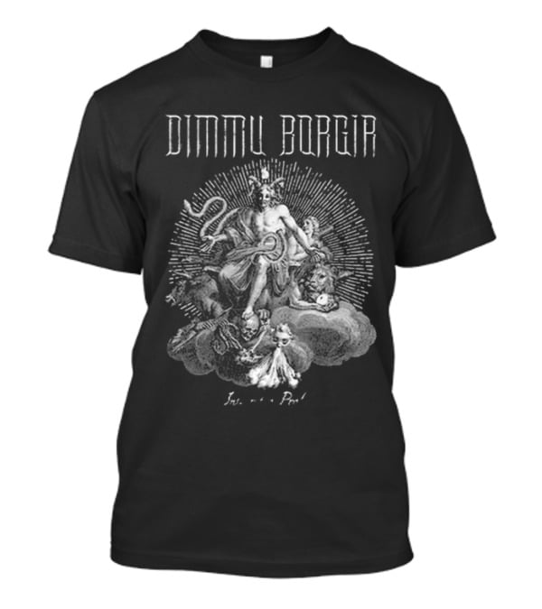 Dimmu Borgir Ins. Profanus Occult Iconography Baphomet Inspired T-Shirt