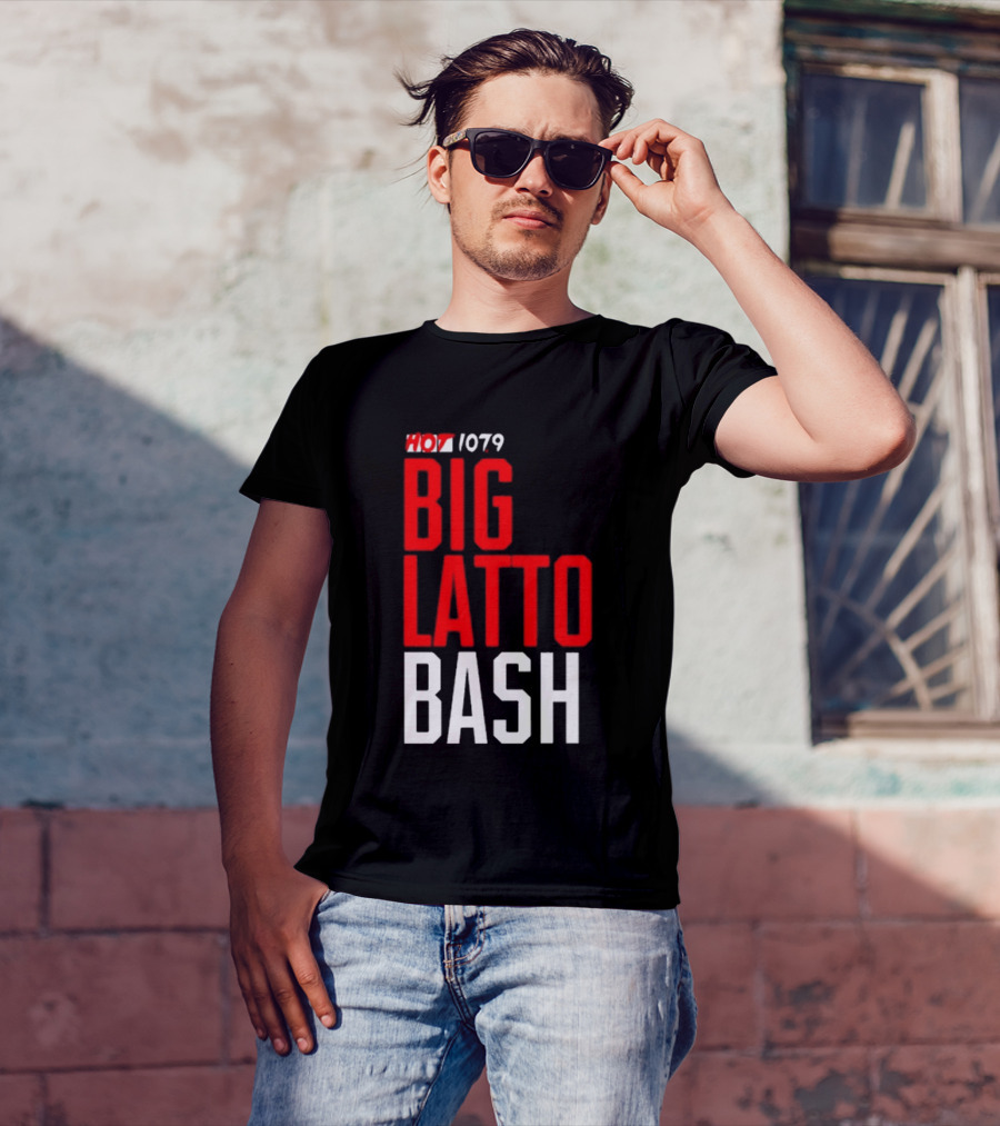 Hot 1079 Big Latto Bash Event Promotion T-Shirt