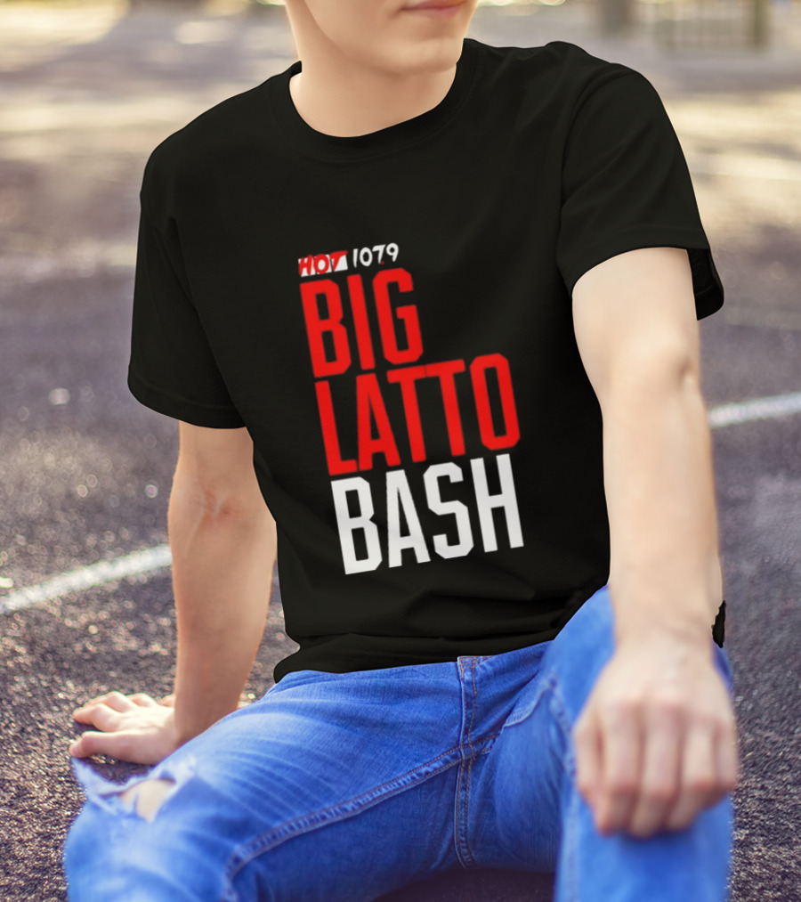Hot 1079 Big Latto Bash Event Promotion T-Shirt