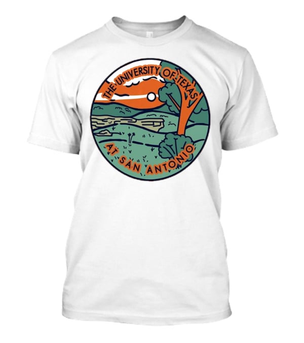 Orange UTSA Roadrunners Scenic The University Of Texas At San Antonio Comfort Colors T-Shirt