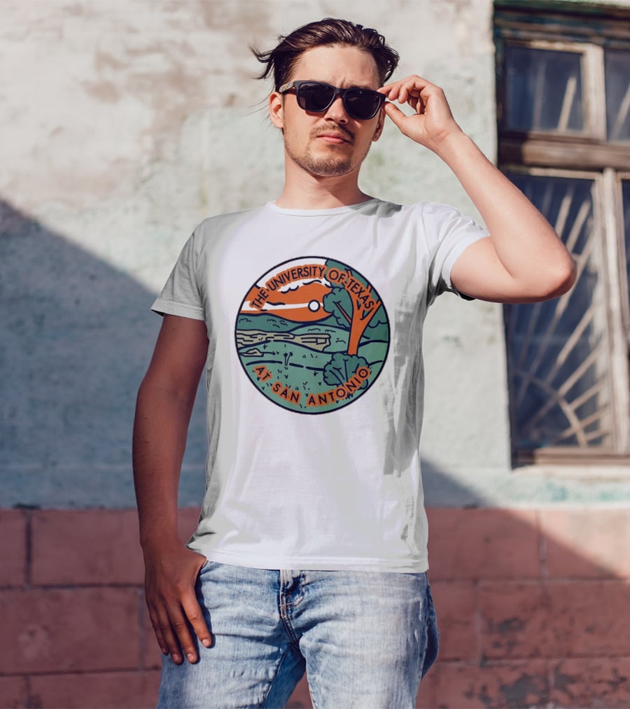 Orange UTSA Roadrunners Scenic The University Of Texas At San Antonio Comfort Colors T-Shirt