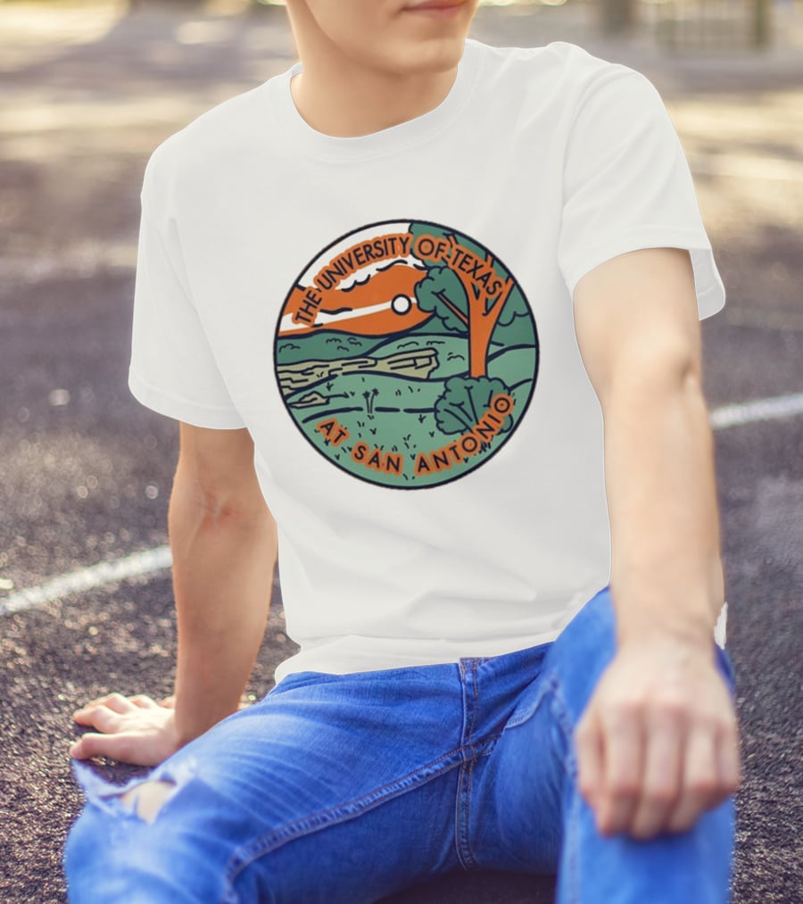 Orange UTSA Roadrunners Scenic The University Of Texas At San Antonio Comfort Colors T-Shirt