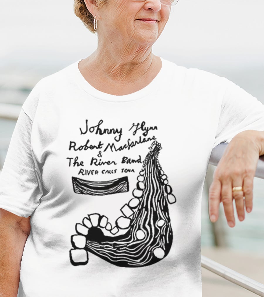 Johnny Flynn Robert Macfarlane And The River Band River Calls Tour T-Shirt