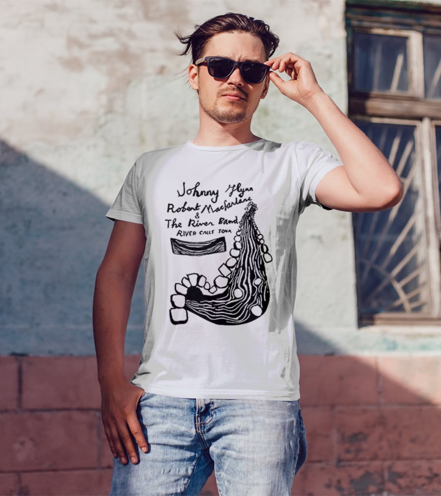 Johnny Flynn Robert Macfarlane And The River Band River Calls Tour T-Shirt