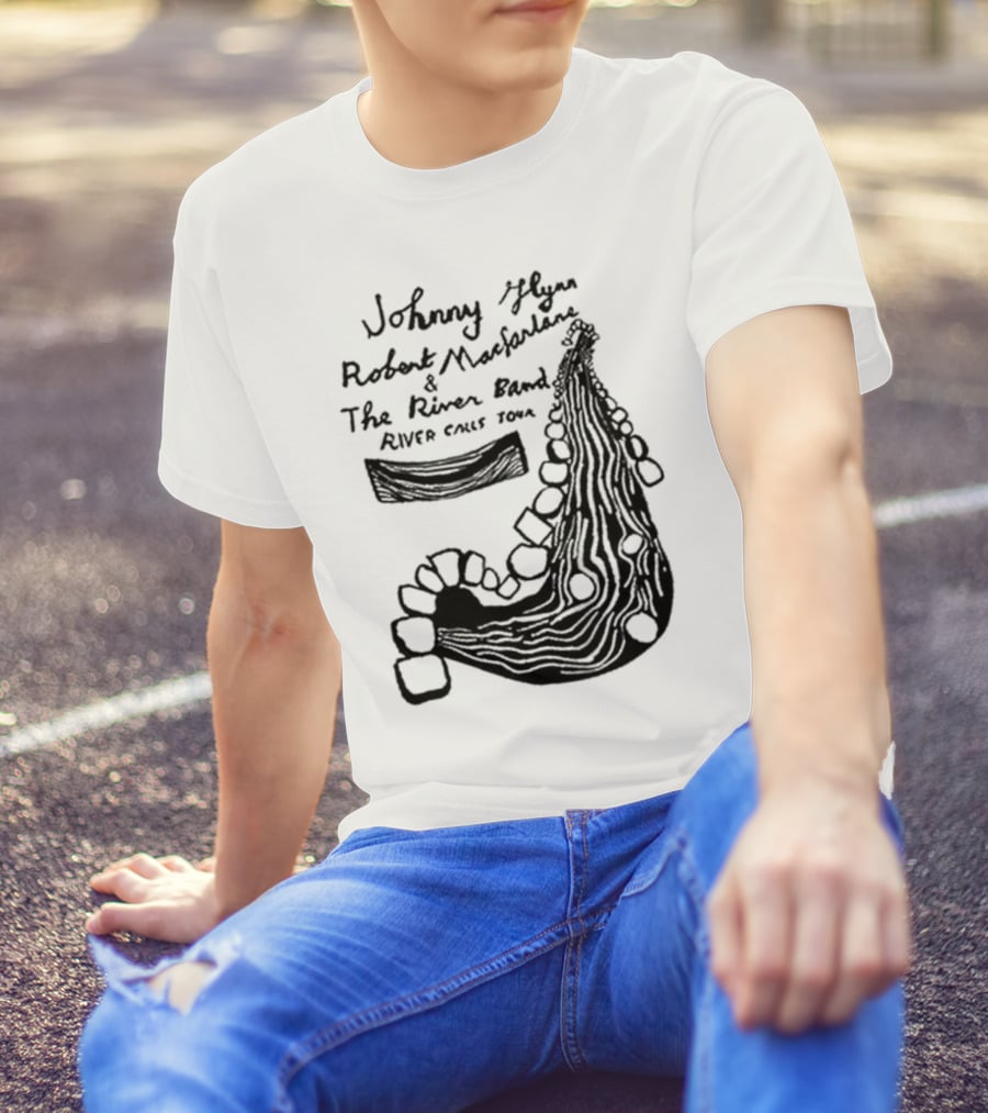 Johnny Flynn Robert Macfarlane And The River Band River Calls Tour T-Shirt